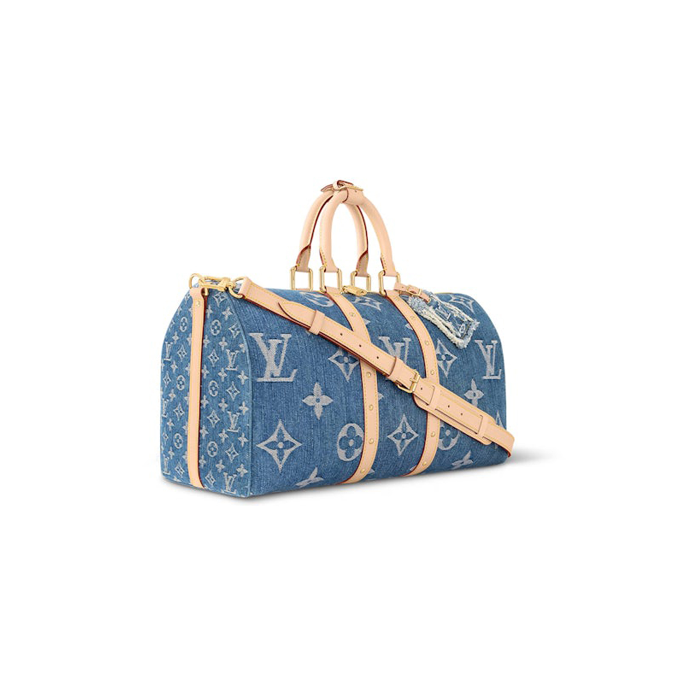 l0vis vvtt0n De*1m keepall bandouliere 45 monogram blue m24315 (45*27*20cm)